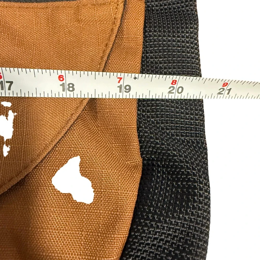 Lowe Alpine Express Messenger Bag Brown Black Large Crossbody Travel Hiking